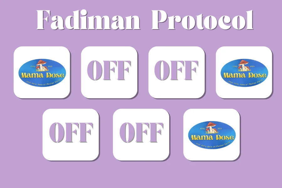 fadiman protocol chart