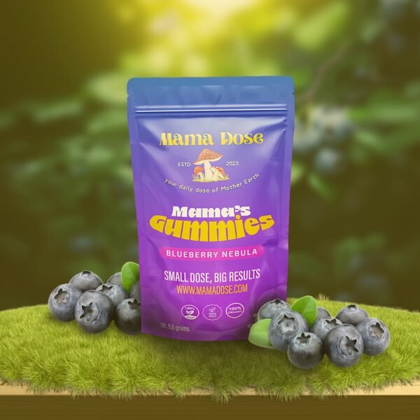 Mama's Blueberry Mind Expanding Gummies 300mg