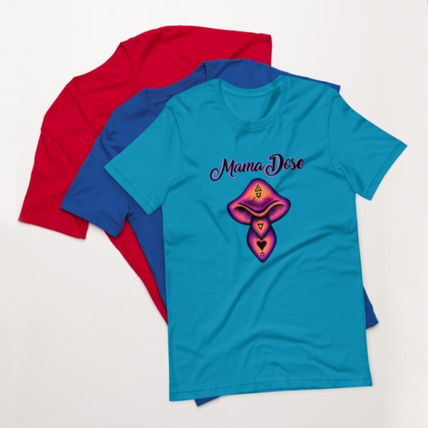 three mama dose mushroom t shirts