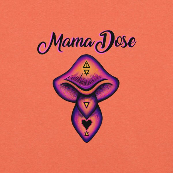 mama dose logo on orange background