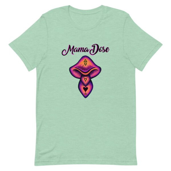 mama dose green psychedelic mushroom t shirt