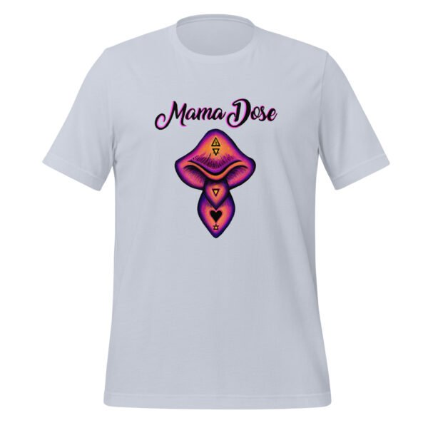 mama dose shroom t shirt gray