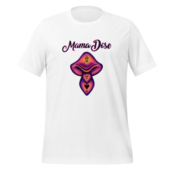 white mama dose mushroom t shirt