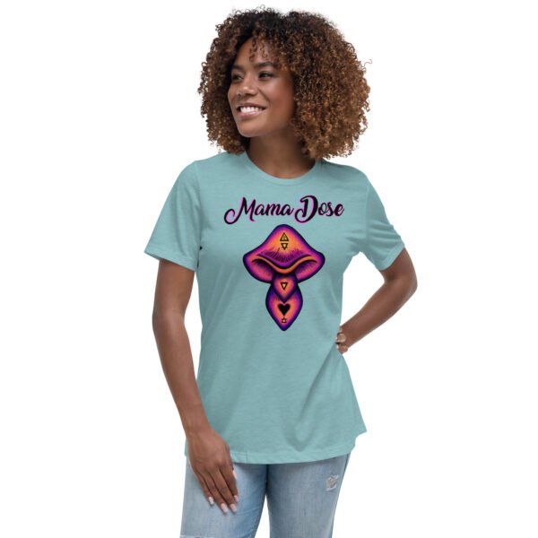 Women's Relaxed Mushroom T-Shirt - Image 11