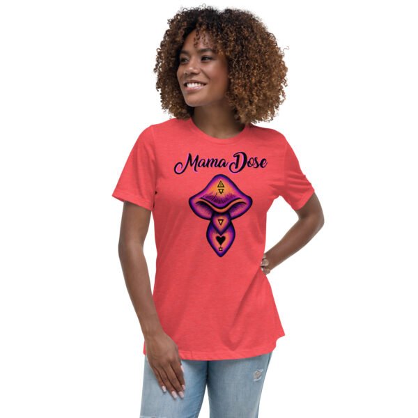 Women's Relaxed Mushroom T-Shirt - Image 4